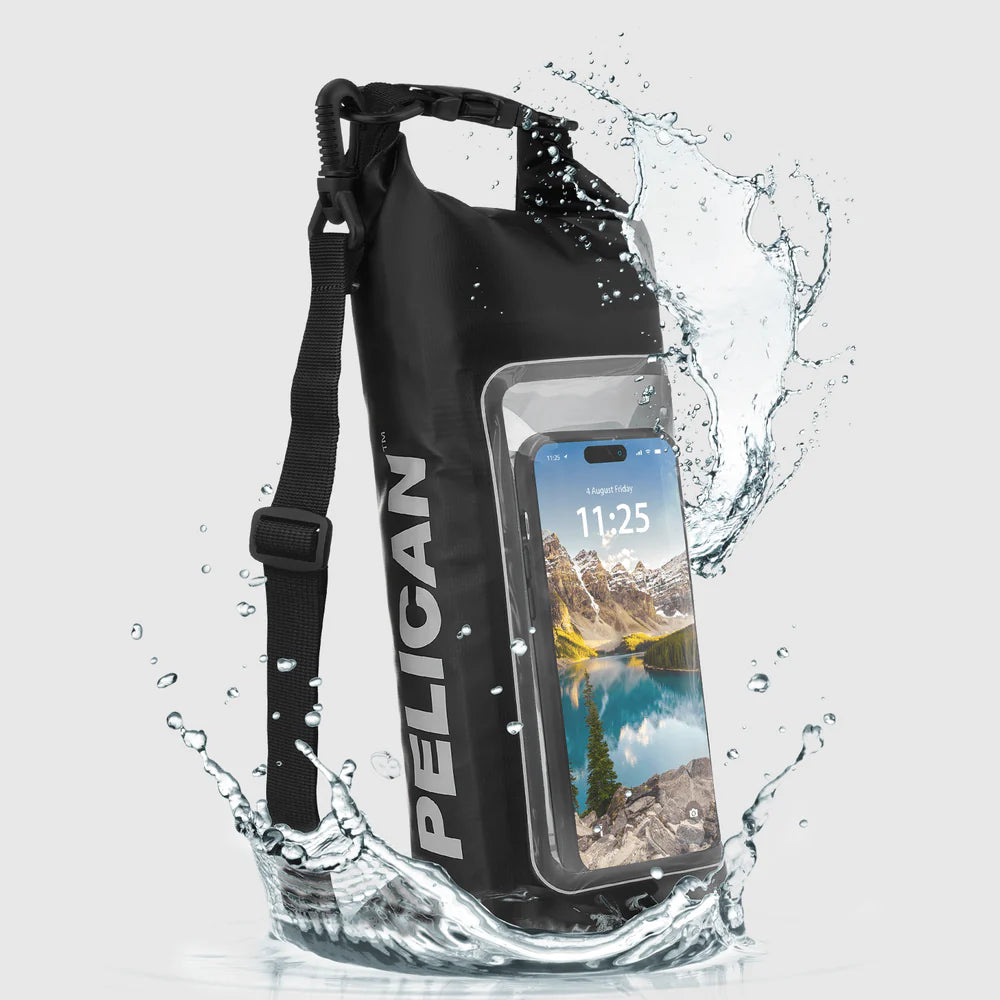 Pelican Marine Waterproof Dry Bag-Black