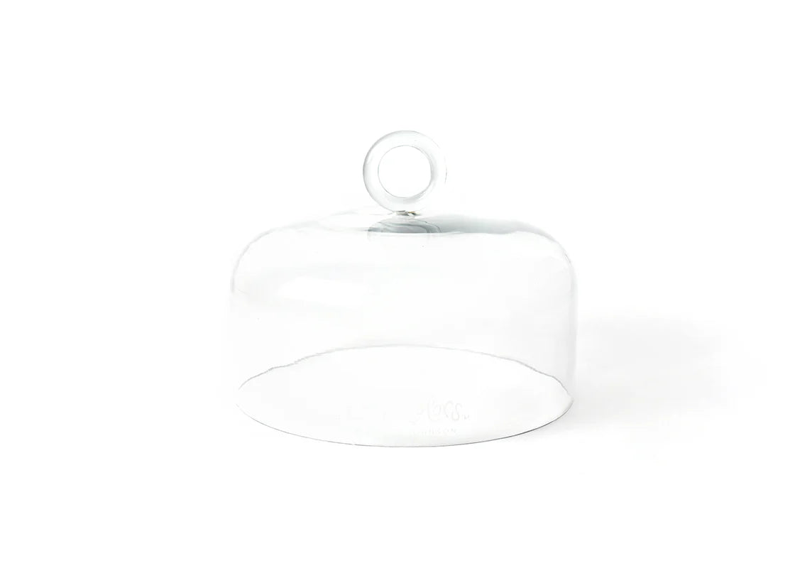 Ring Handle Glass Dome