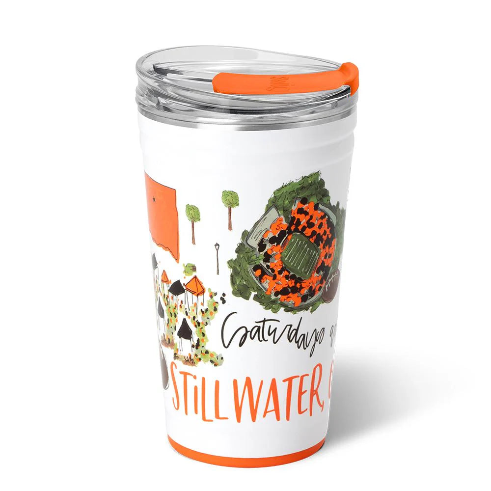 Saturdays in Stillwater Party Cup
