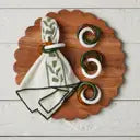 Scalloped Cutting Board Charger