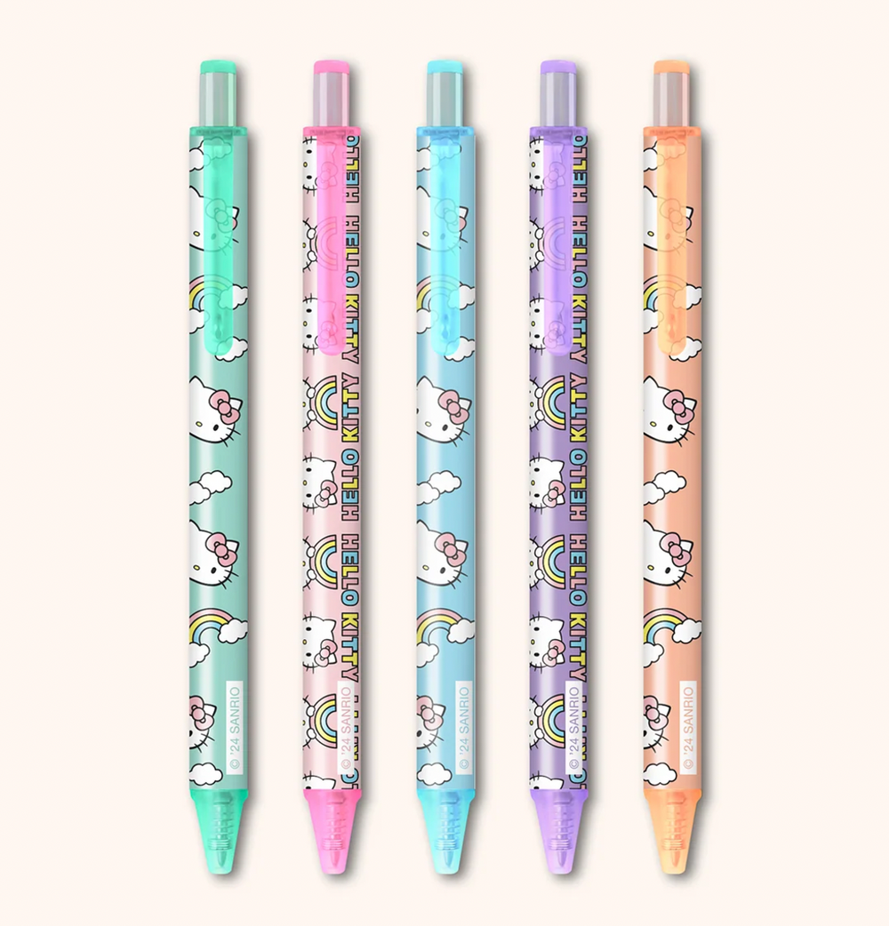 Hello Kitty Classic Blue Gel Pens