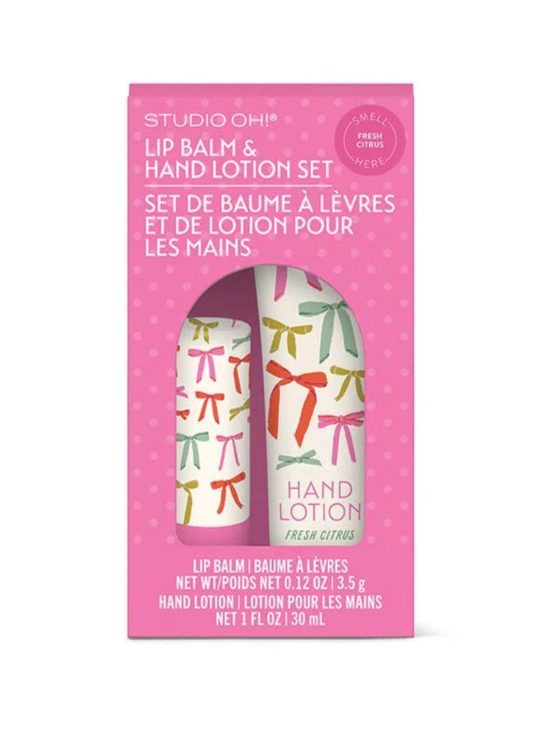 Put a bow on it lip balm/lotion