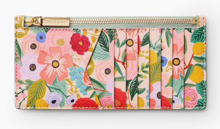 Garden Party Slim Card Wallet