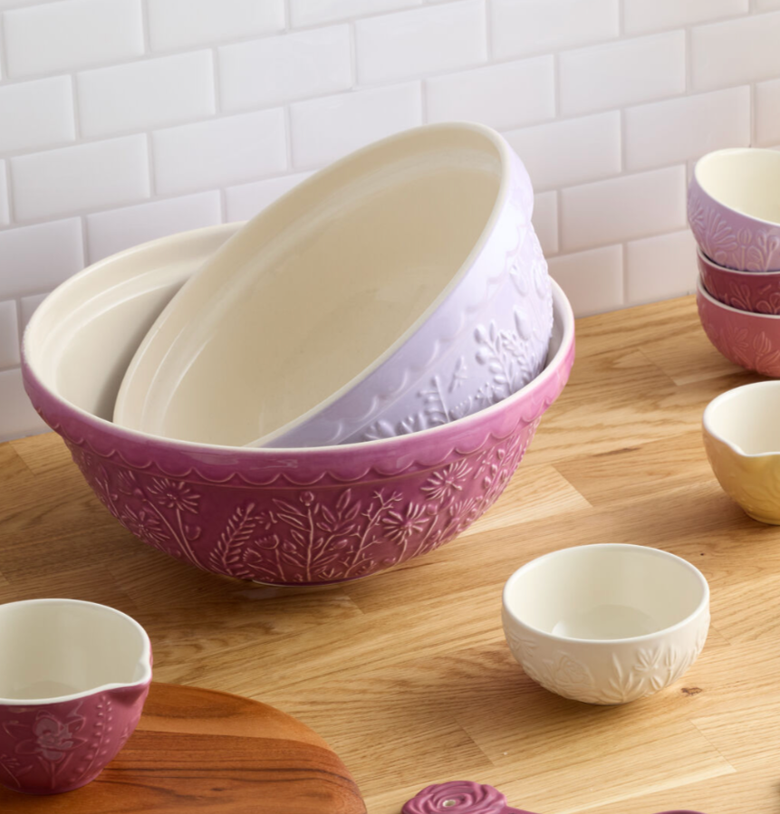 In The Meadow Tulip Mixing Bowl