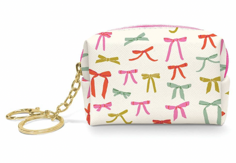 Put A Bow On It Keychain Pouch