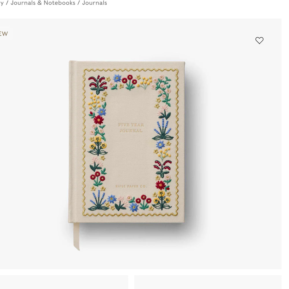 Wildwood Five-Year Journal