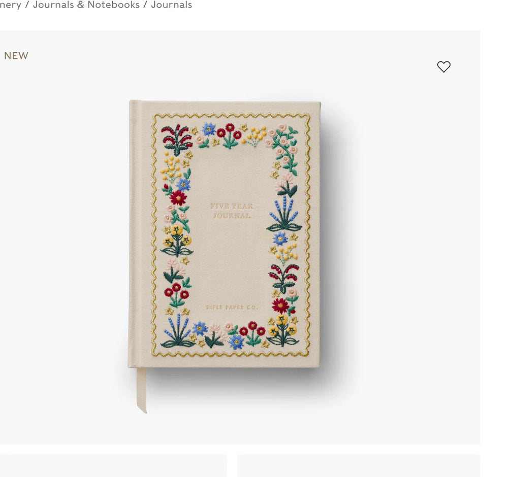 Wildwood Five-Year Journal
