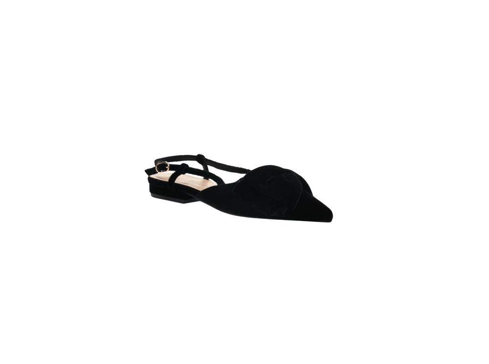 Black Velvet Shoe