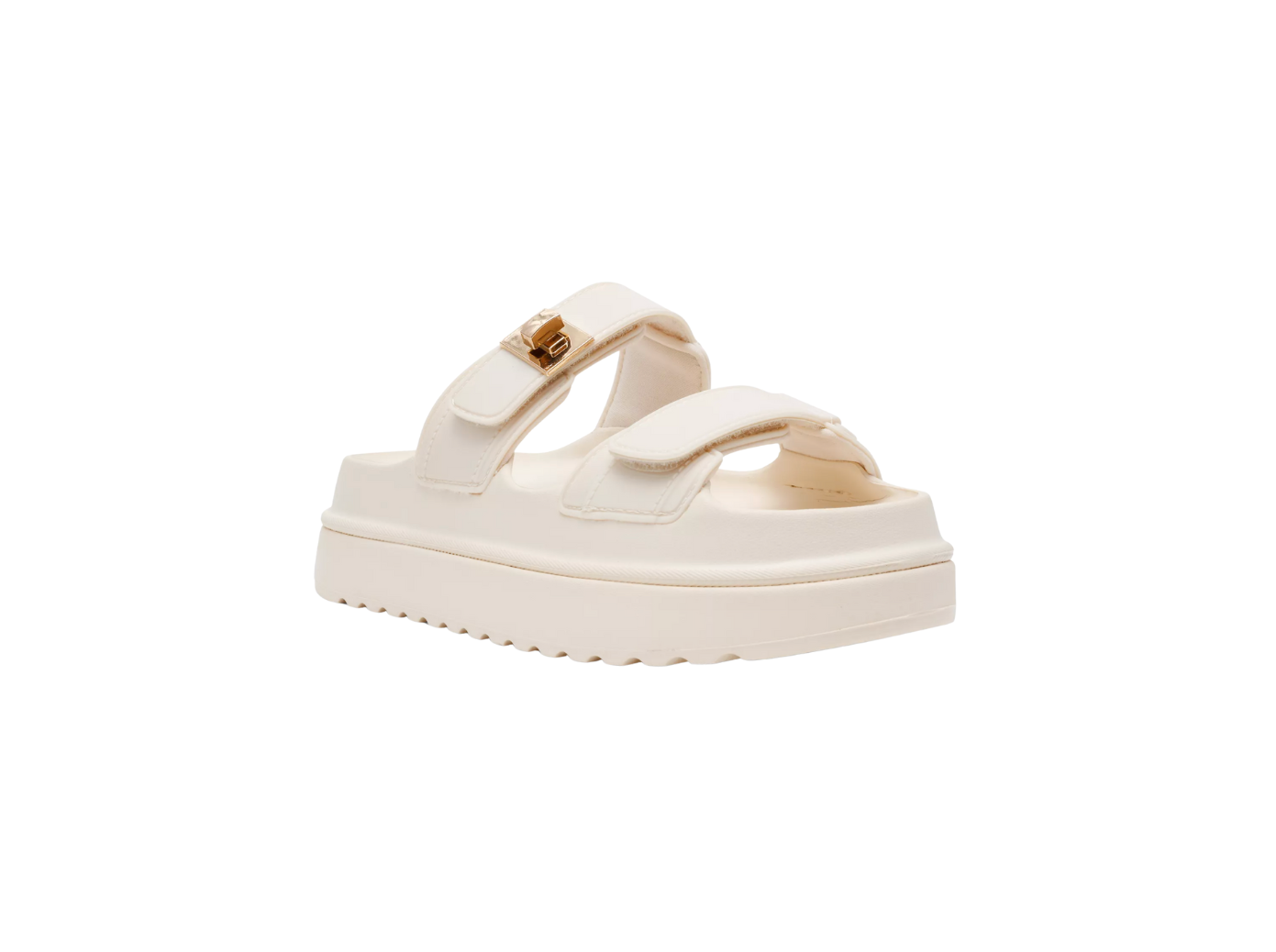 Steve Madden Big Schmona Bone Jelly Sandel