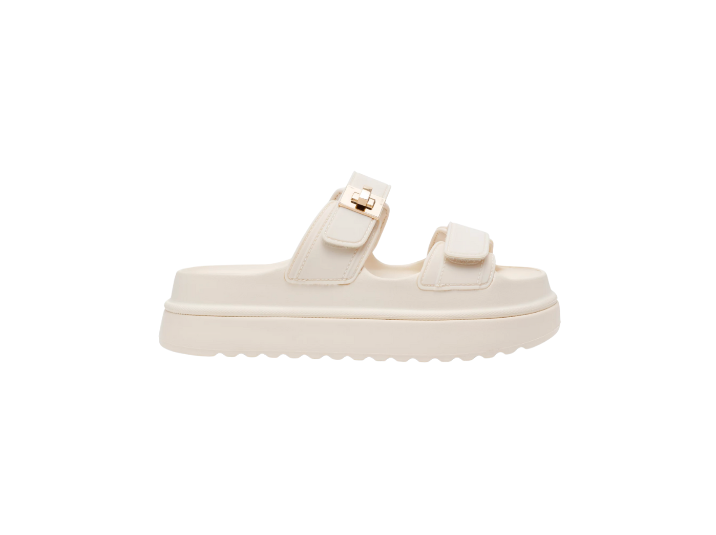 Steve Madden Big Schmona Bone Jelly Sandel