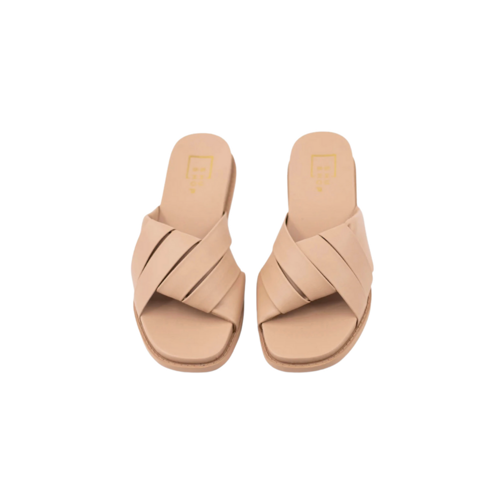Chelsea Nude Slide-on Sandal
