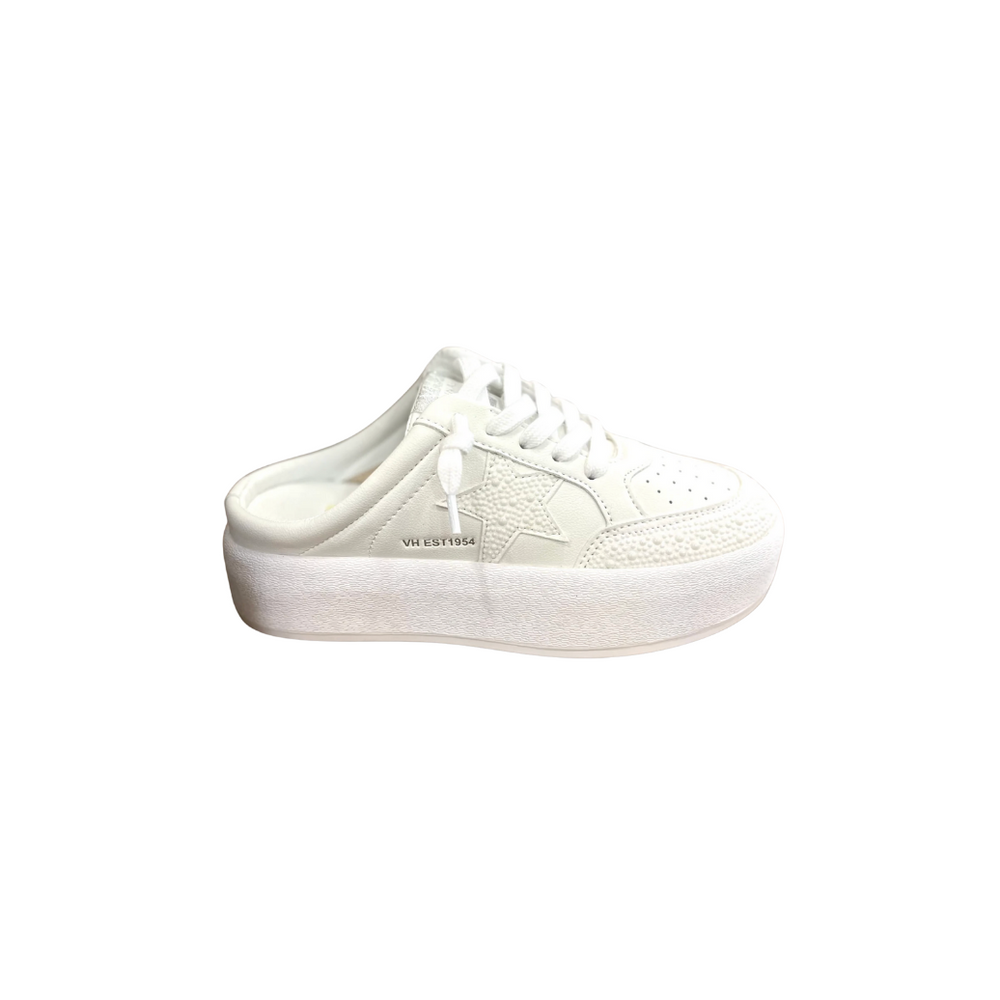 White Pearl Slip On Sneaker