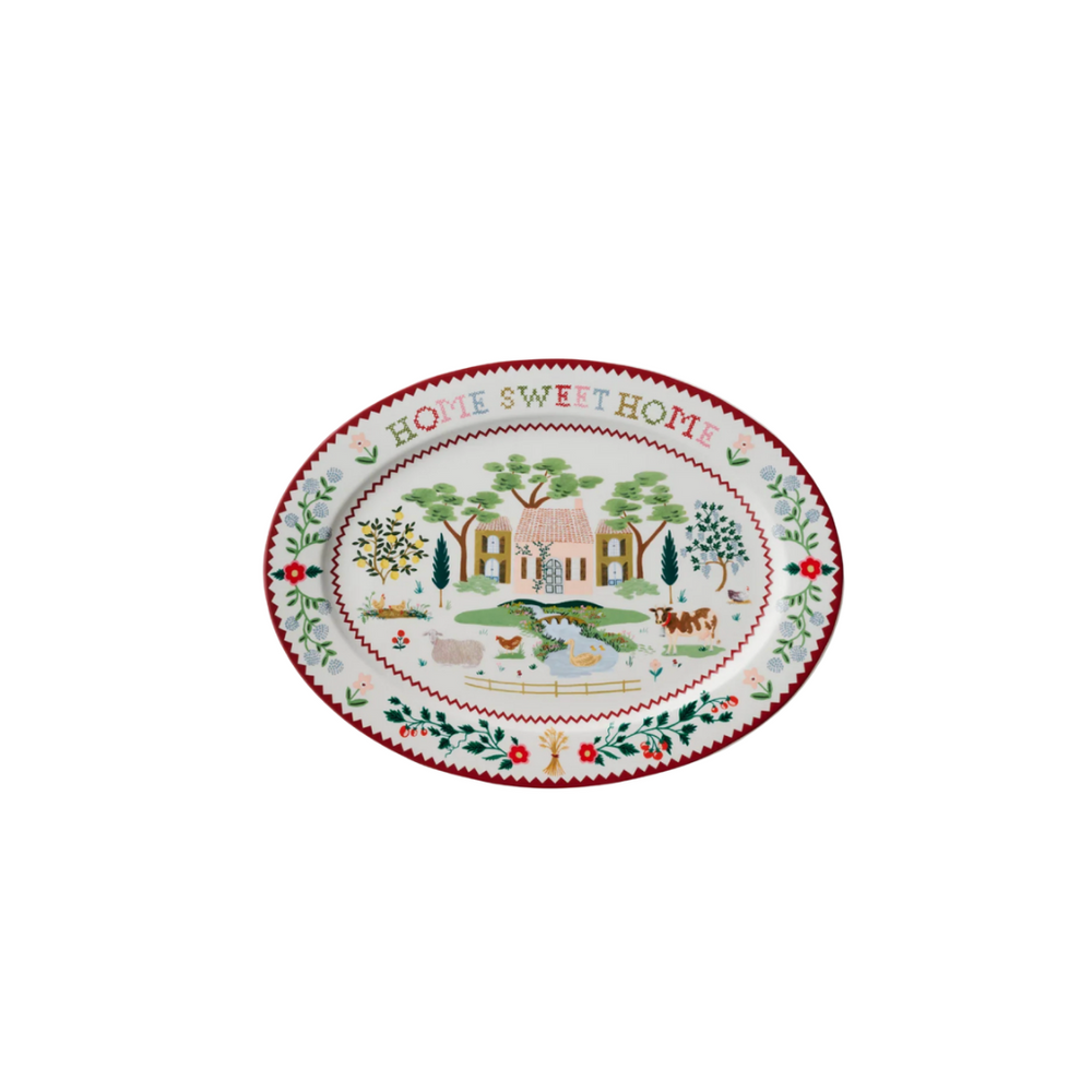 Rifle Paper Home Sweet Home Platter