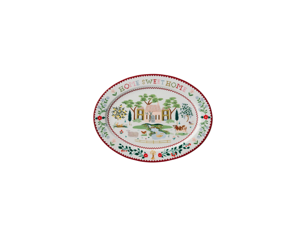 Rifle Paper Home Sweet Home Platter