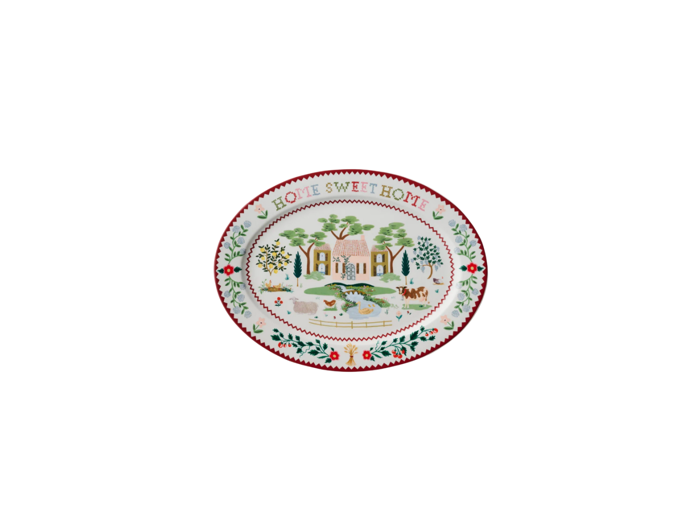 Rifle Paper Home Sweet Home Platter