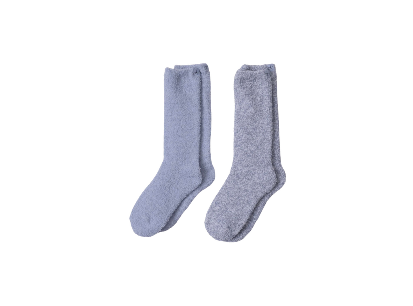 Barefoot Dreams Snowdrop Multi 2-Pair Sock Set