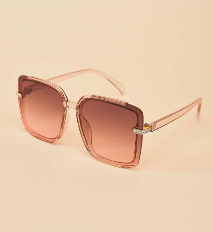 Luxe Sutton Sunglasses -Rose