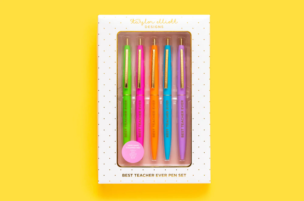 Best Teacher pen set