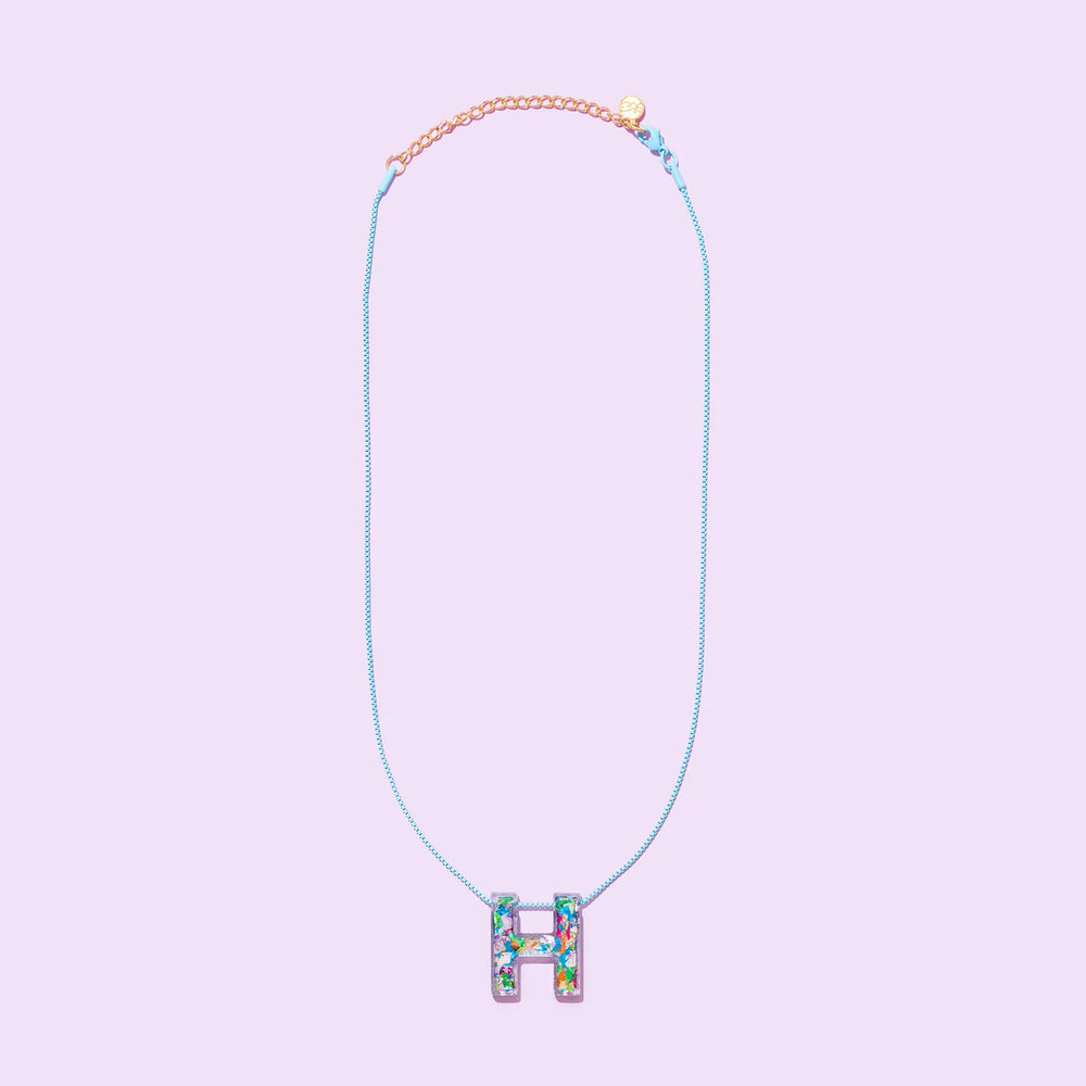 
                      
                        Colorful Confetti Letter Necklaces
                      
                    