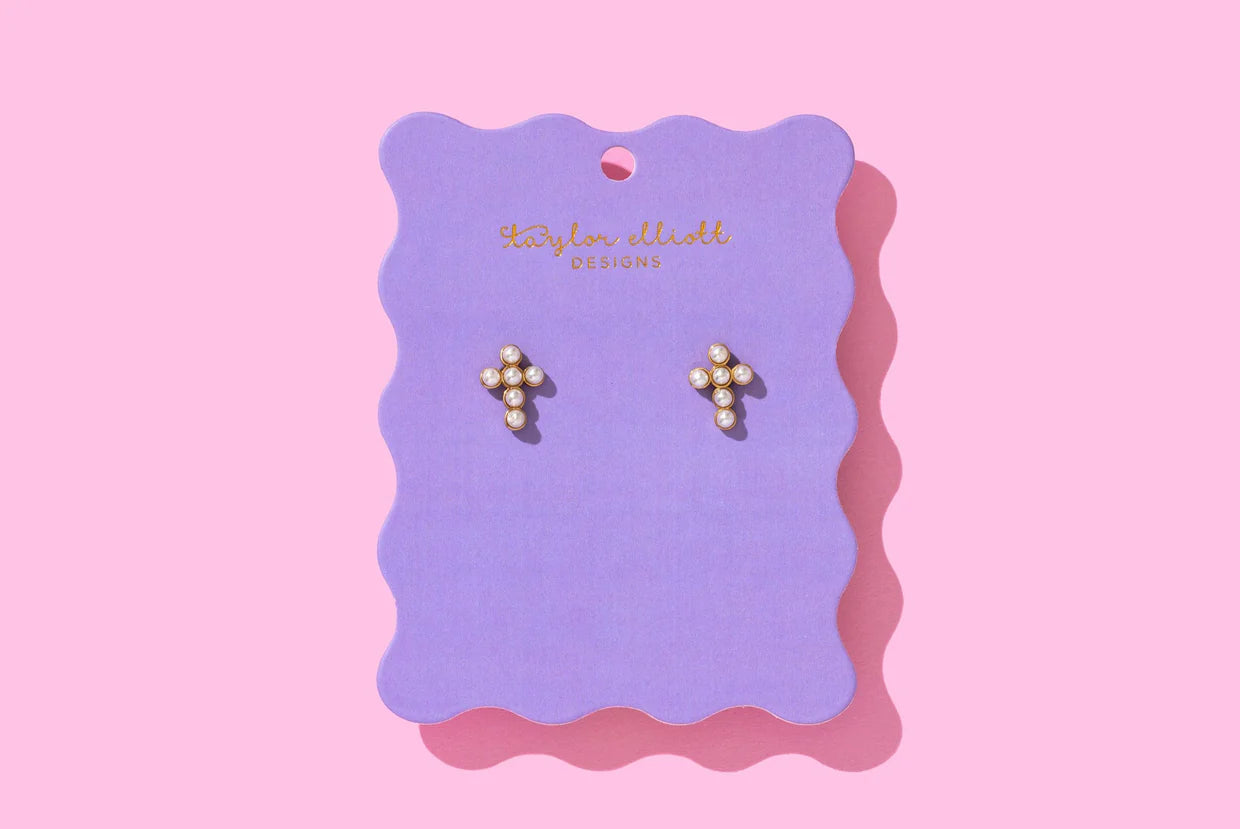 Faith Pearl Stud