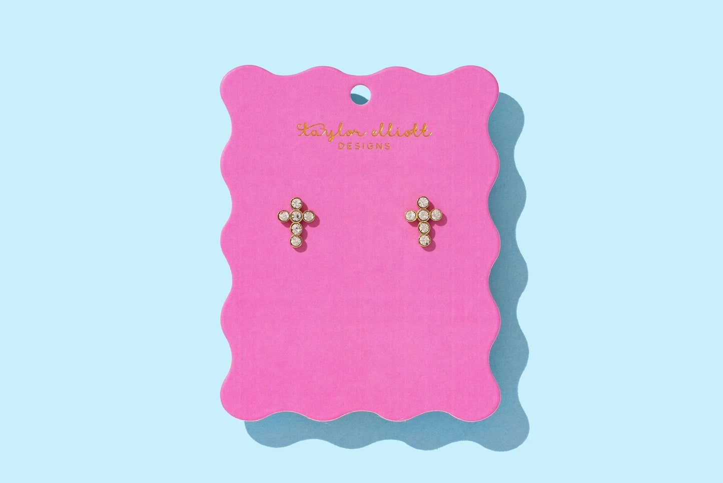 Faith Crystal Stud Earring