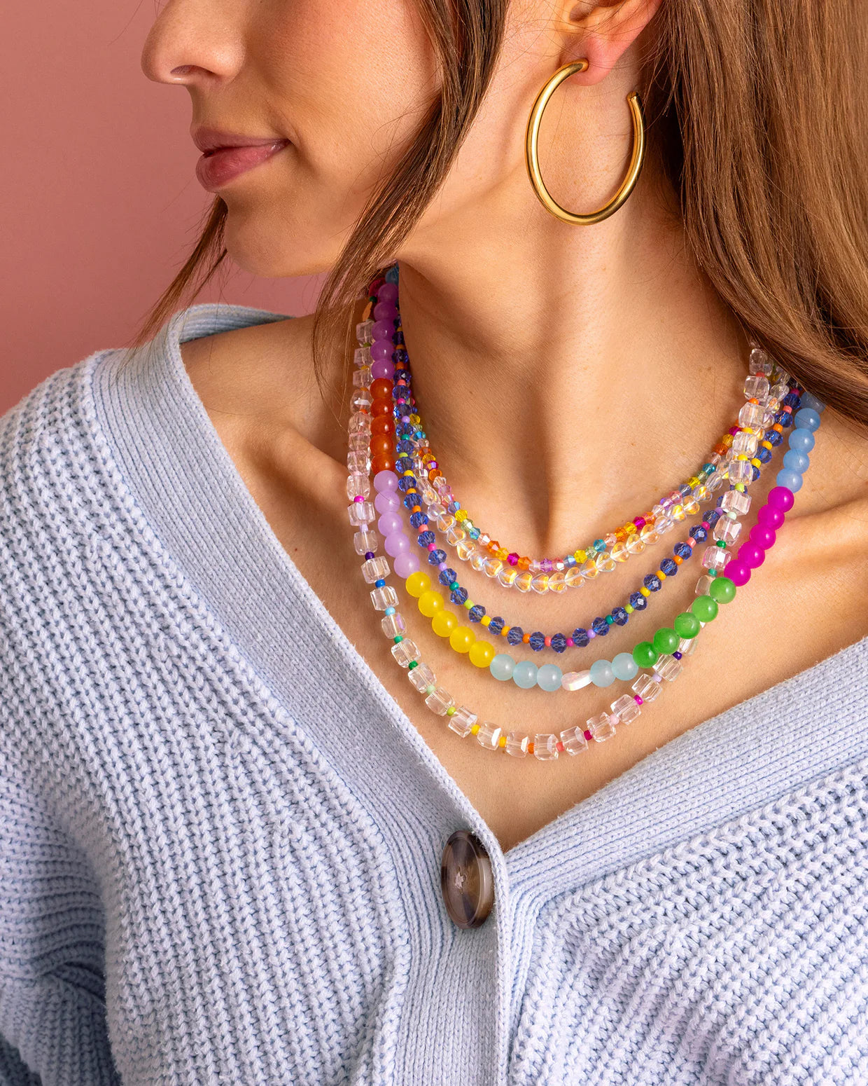 Jenn Beaded Necklace