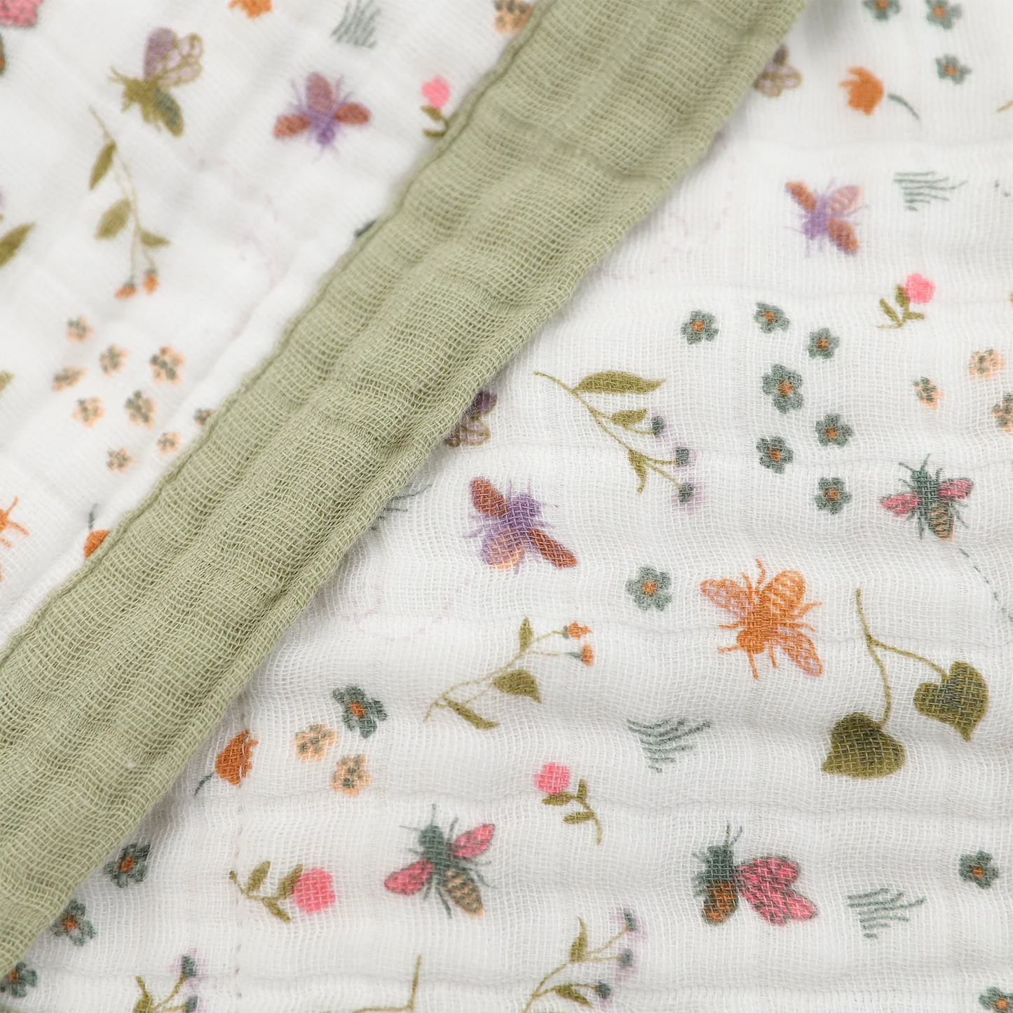 Cotton Muslin Baby Quilt