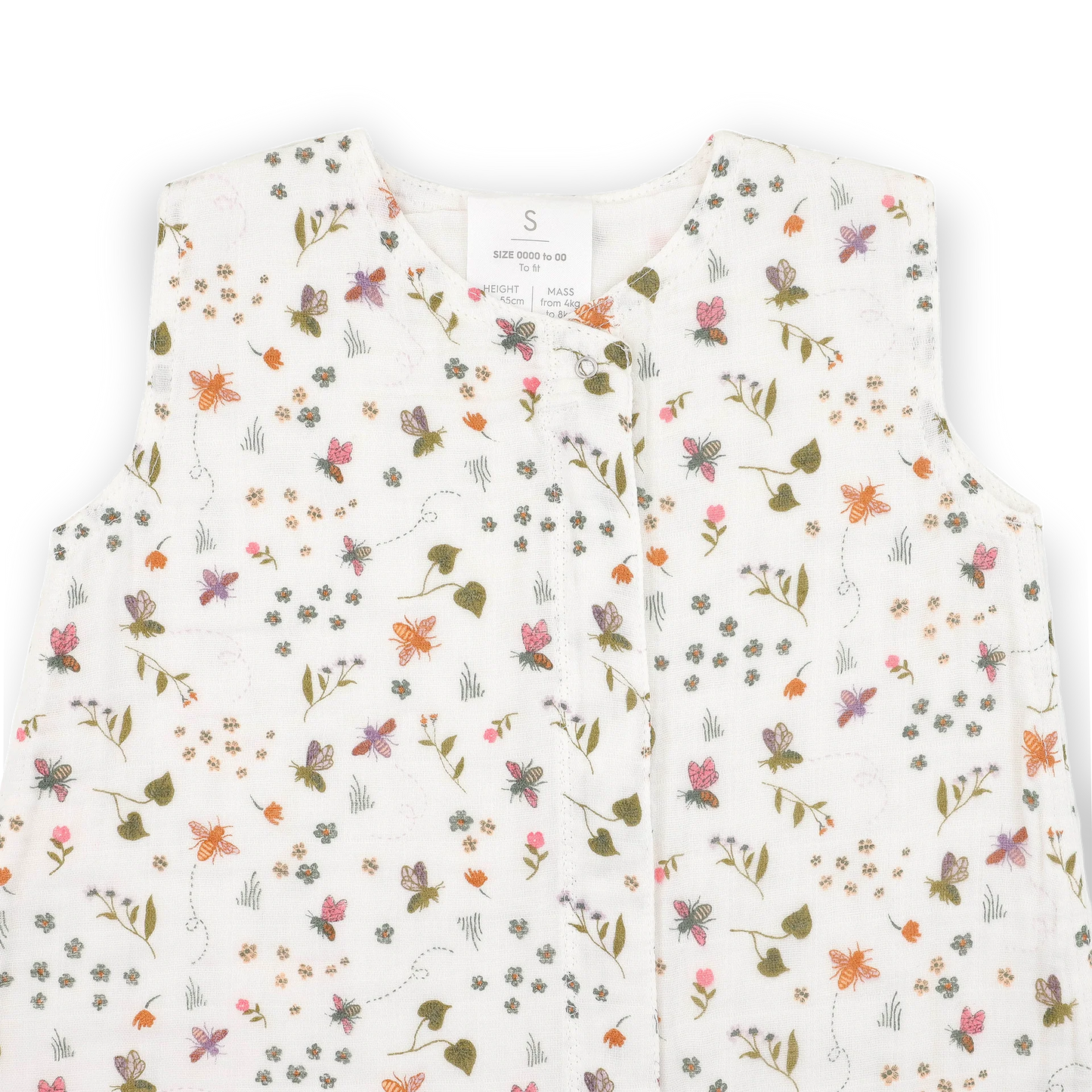 Little Unicorn Sleep Bag- Garden Bees