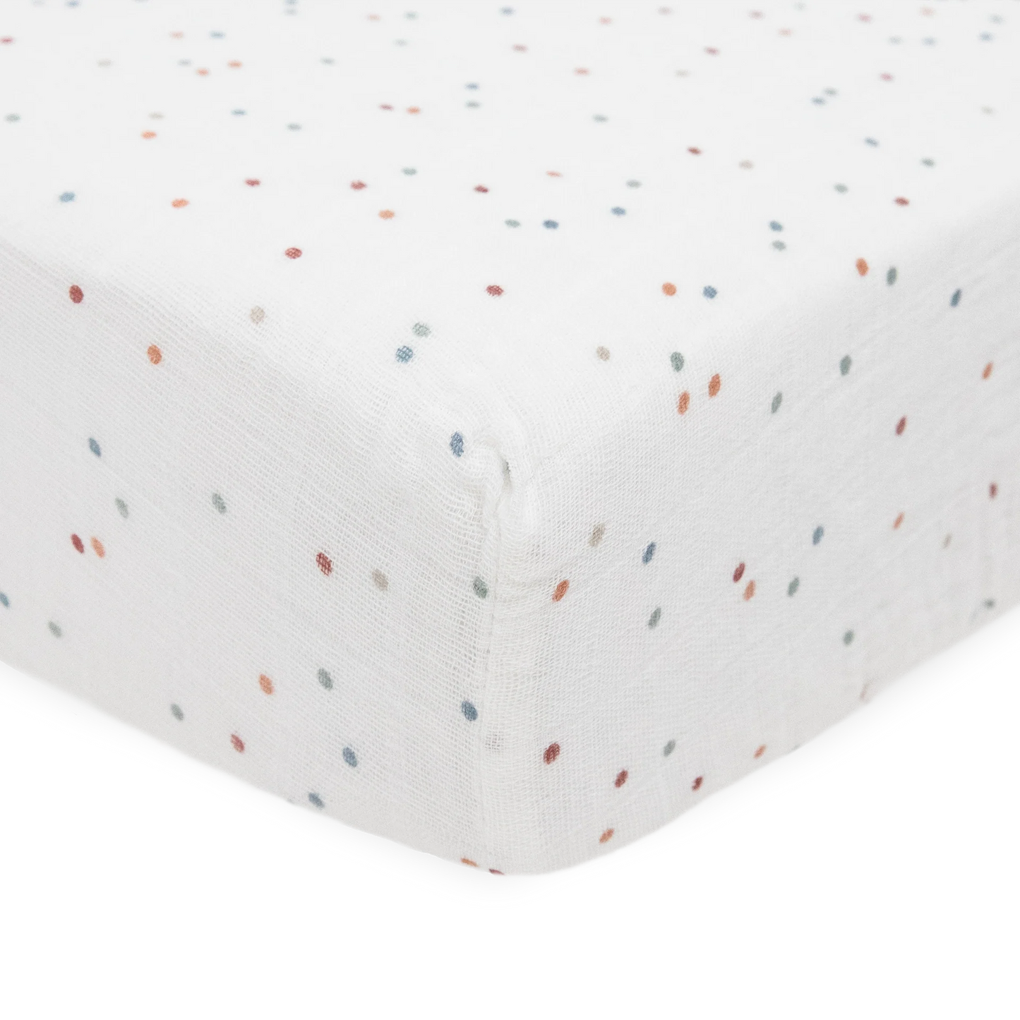 Cotton Muslin Crib Sheet (M&K)