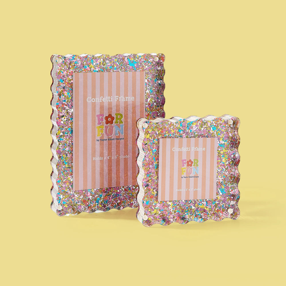 Happy Confetti Frame- Small – Perrefitte