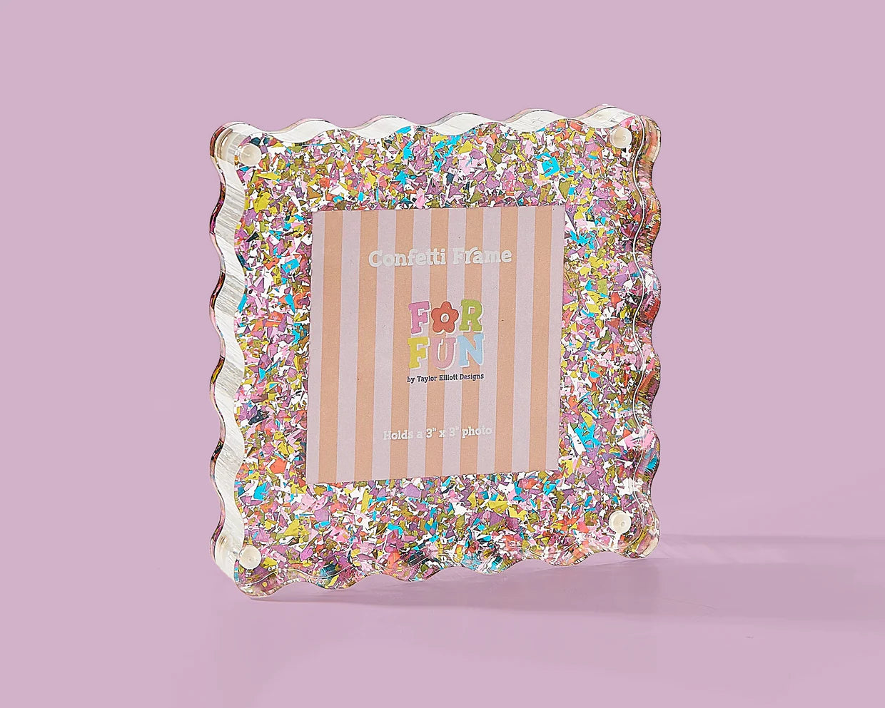 Happy Confetti Frame- Small