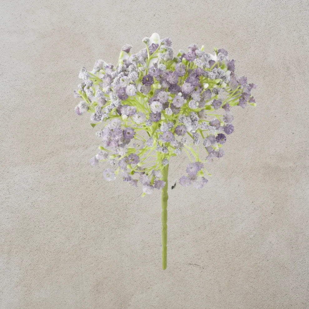 9 Inch Purple Baby's Breath Pick