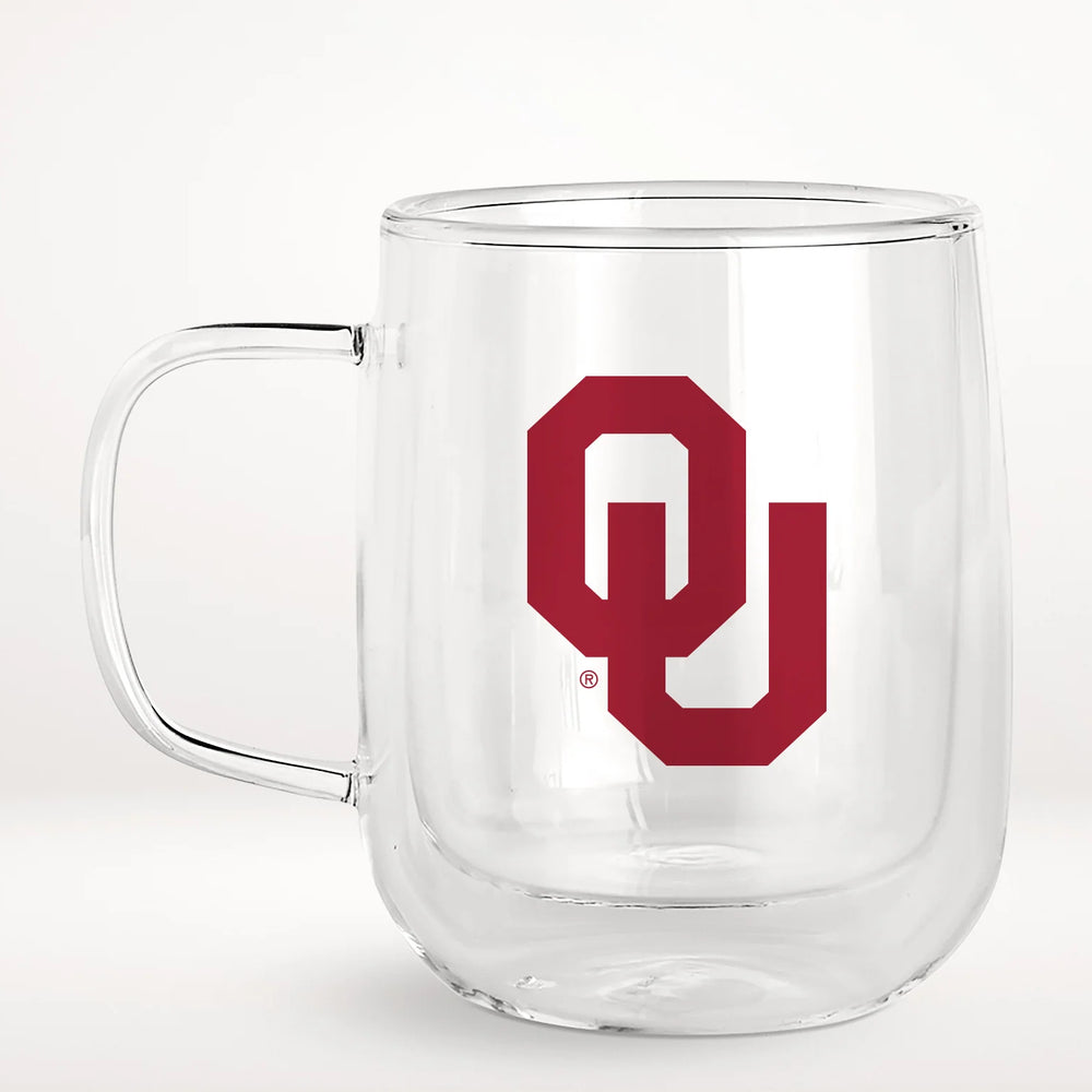 Oklahoma Landmark Double Glass Mug