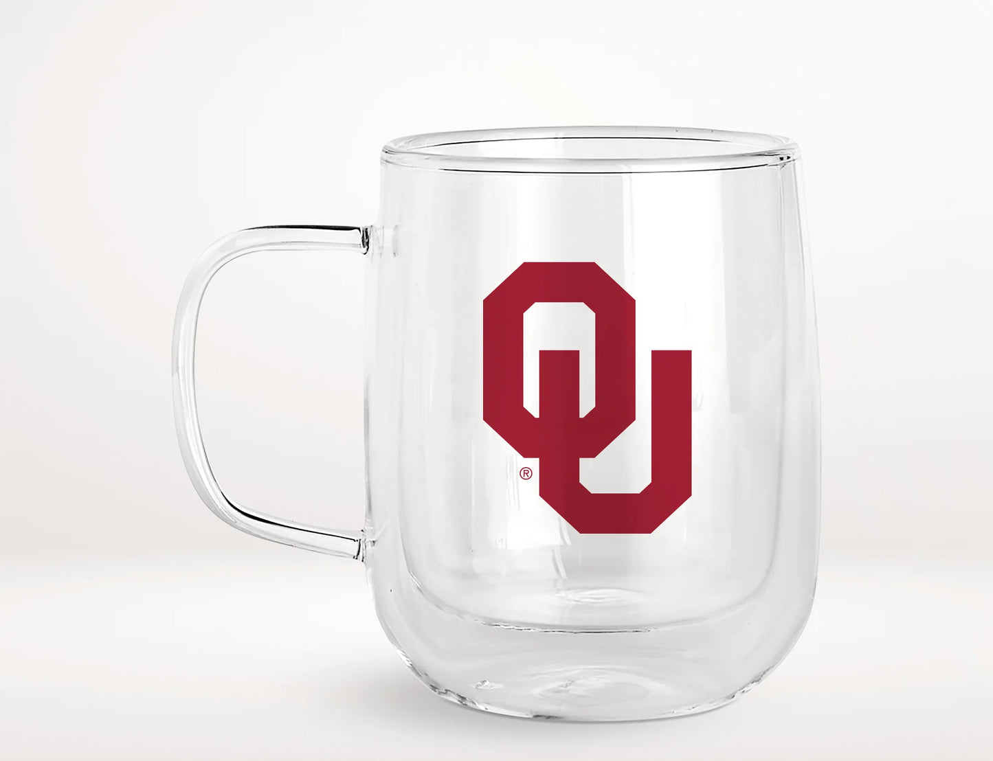 Oklahoma Landmark Double Glass Mug