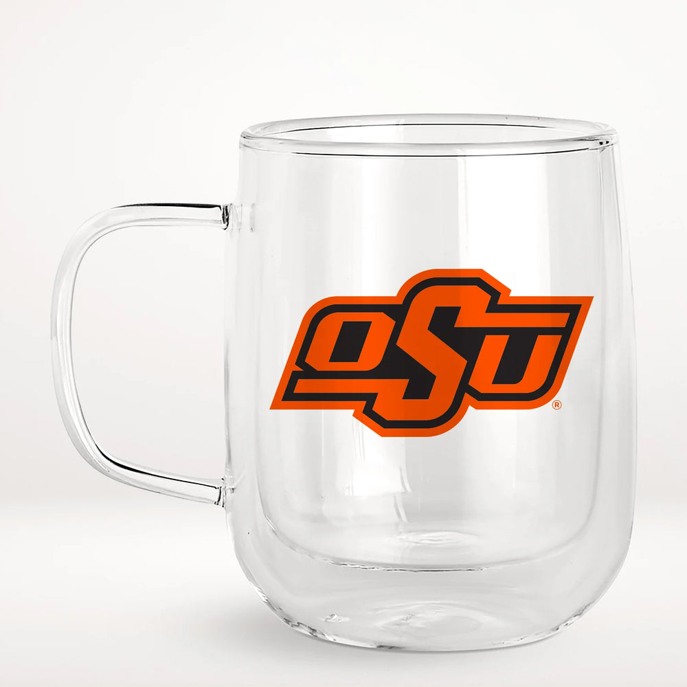 OSU Landmark Double Glass Mug