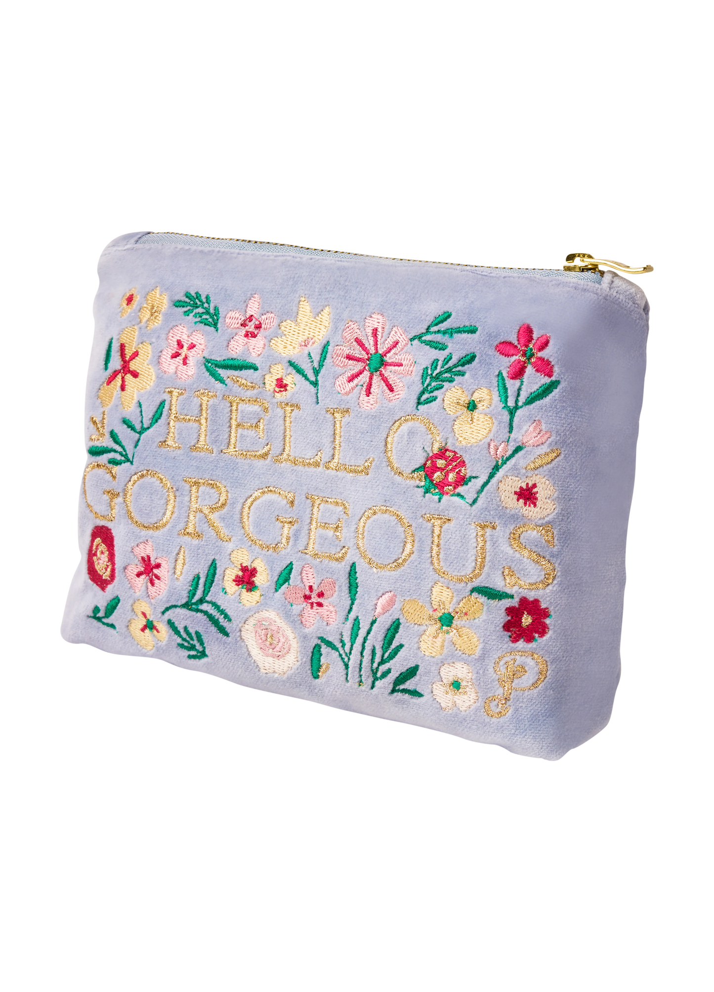 Hello Gorgeous Velvet Bags