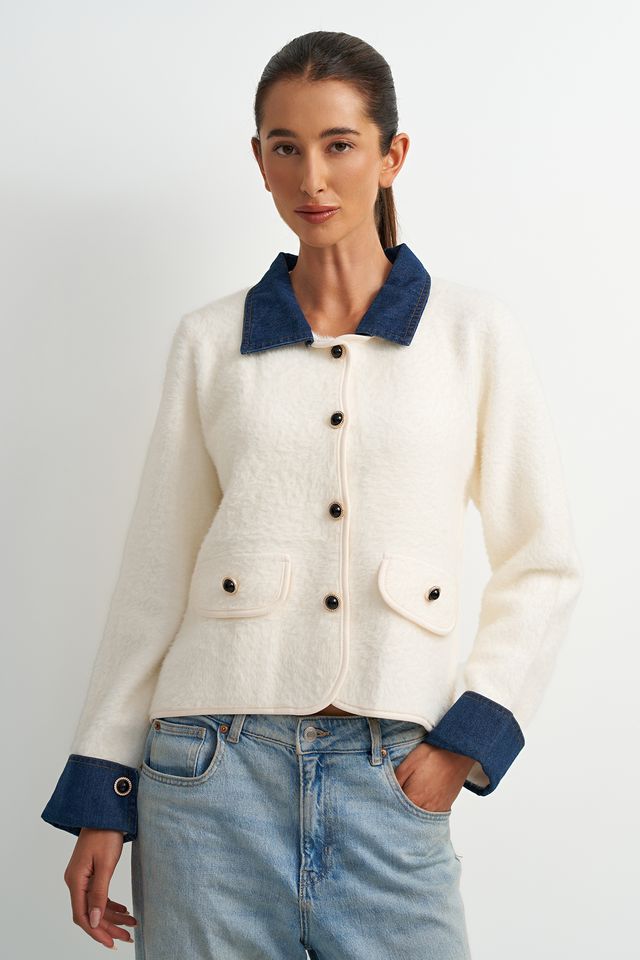 Camille Cream Jacket
