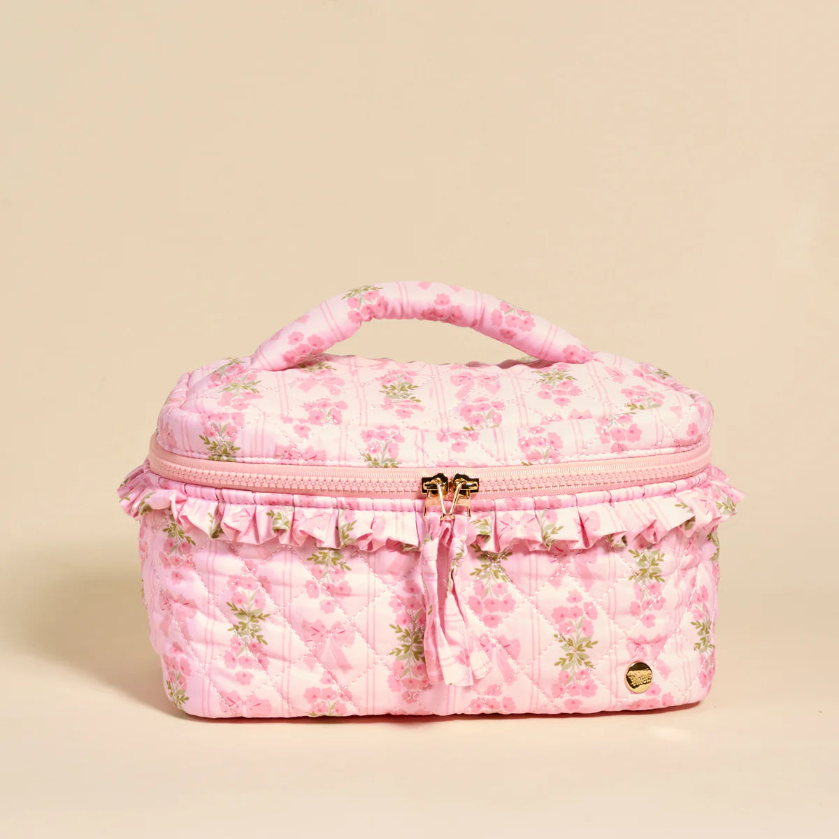 Oh So Fancy Pink Glam & Go Cosmetic Bag