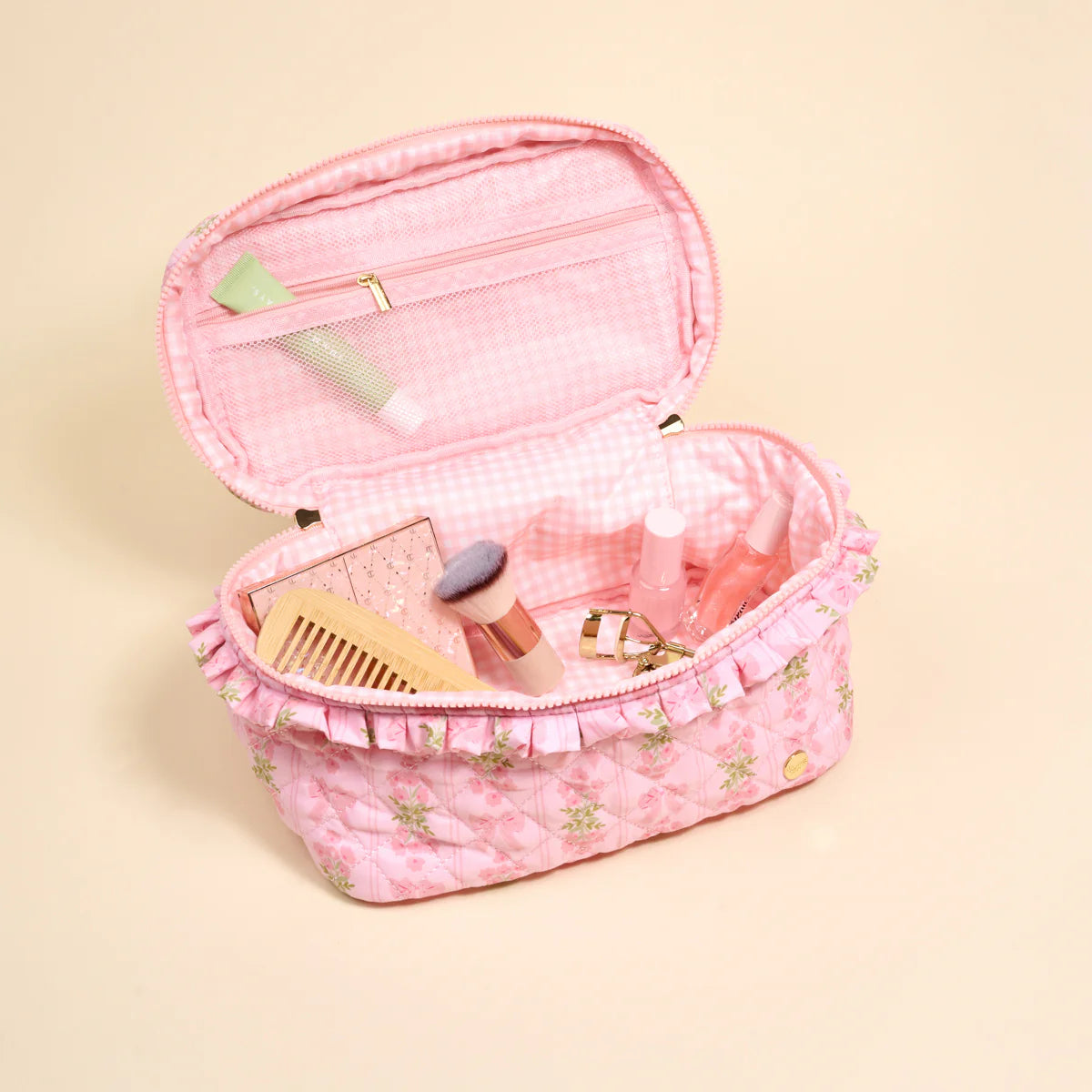 Oh So Fancy Pink Glam & Go Cosmetic Bag