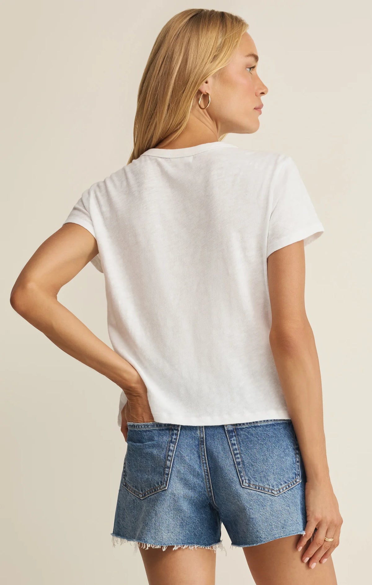 Z Supply Junie Slub Tee Shirt