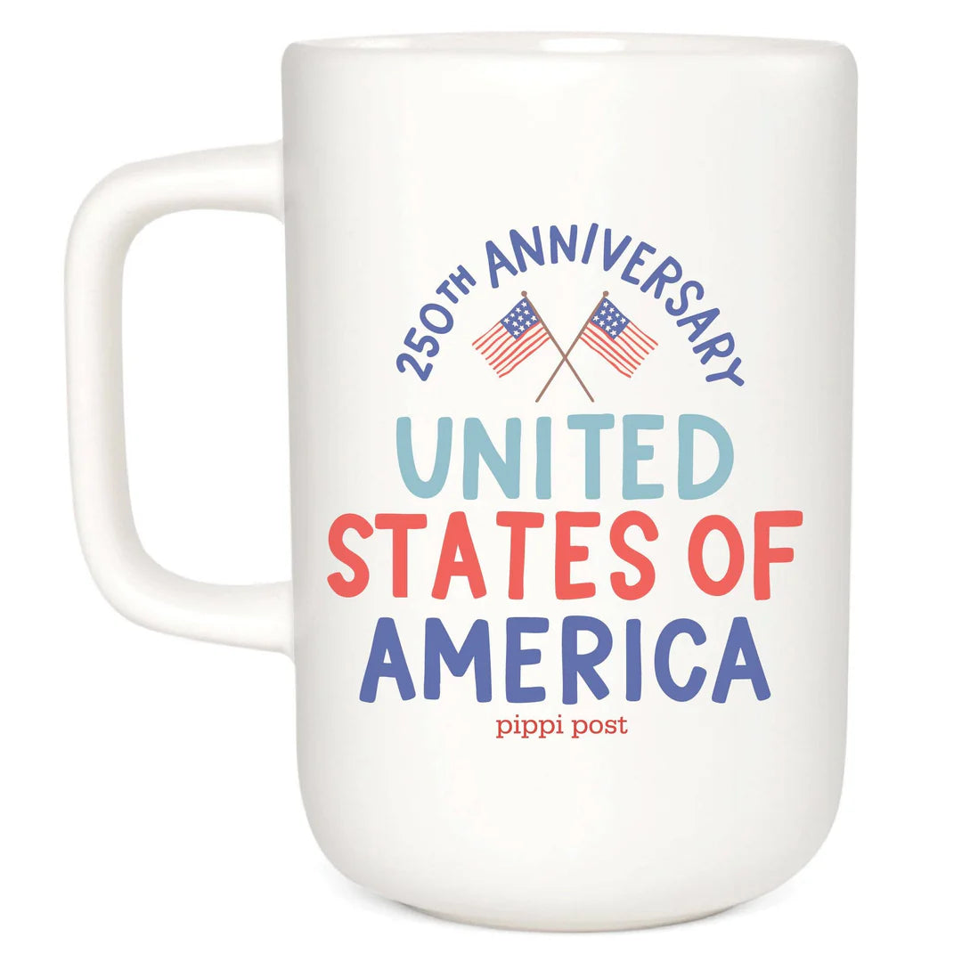 250th Anniversary America Tall Ceramic Mug