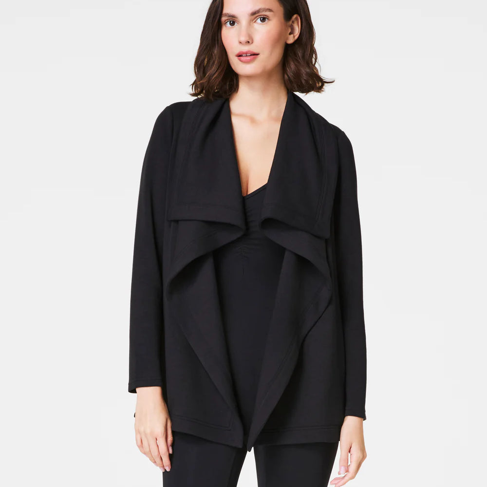 Spanx AirEssential Open Wrap Cardigan Black