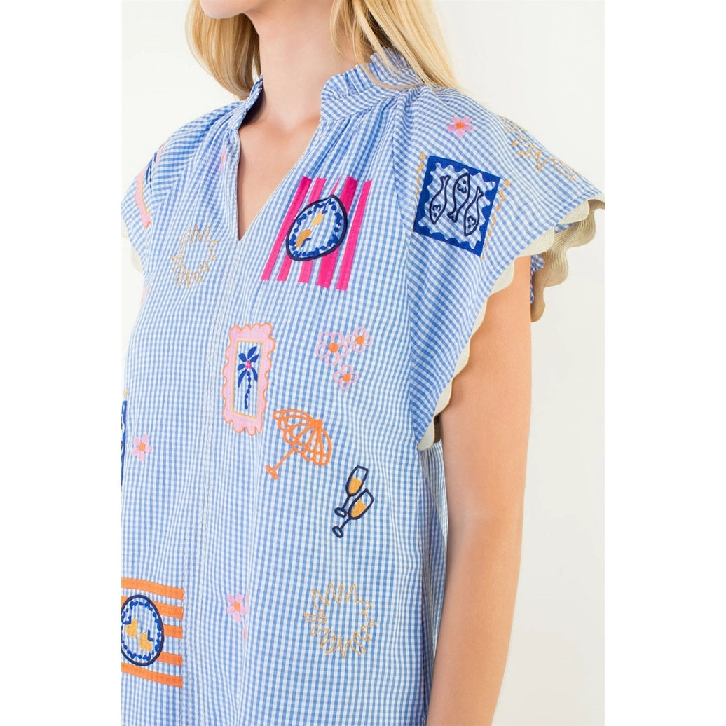 Maisie Embroidered Dress