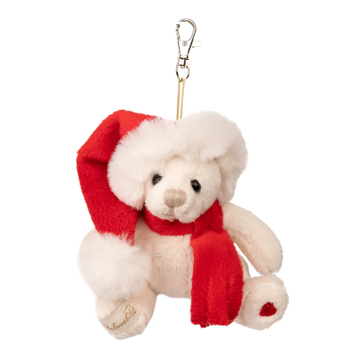 Bernard Christmas Bag Charm