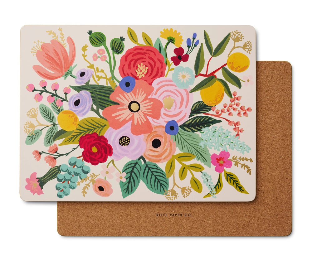 Garden Party Cork Placemats