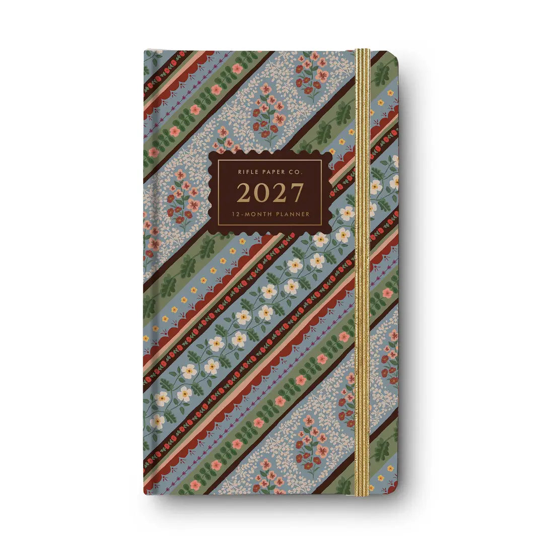 Rifle Paper  Paisley Stripe Pocket Planner