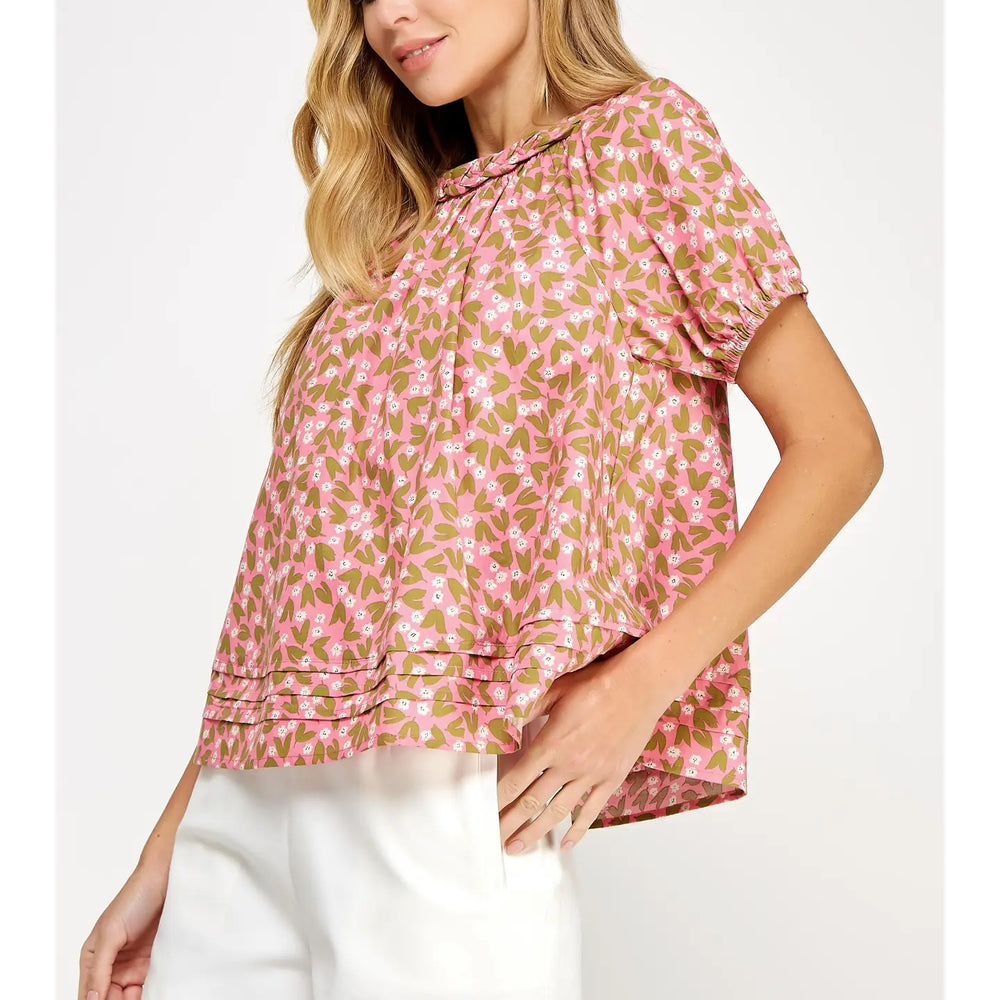 Bridget Braided Trim Top