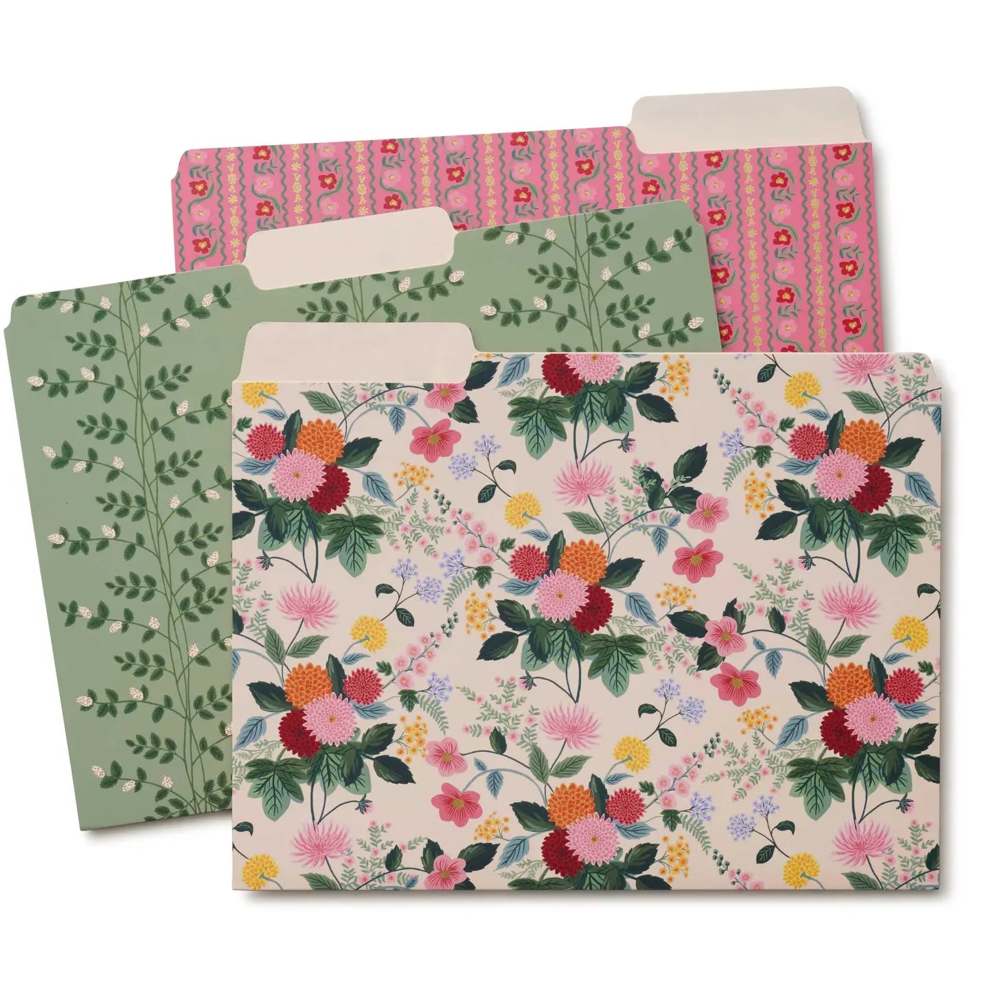 Rifle Paper Co Dalhia File Folder Set