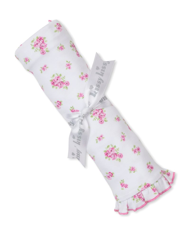 Roses in Bloom Receiving Blanket
