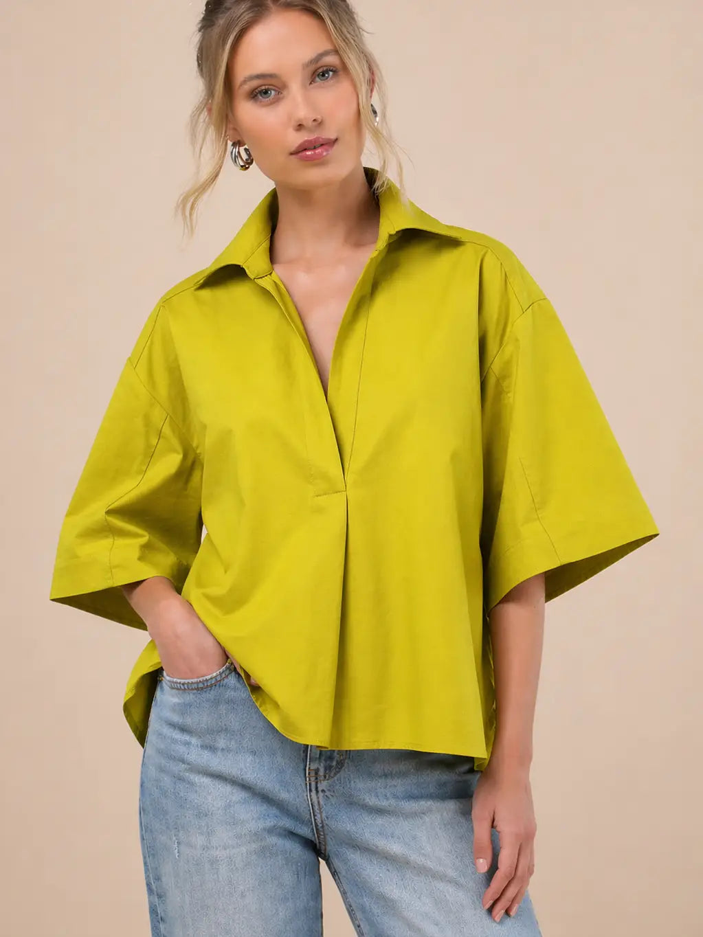 Kaia Modern Oversize Top